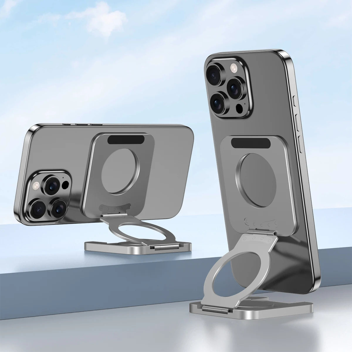Compact Double-Sided Magnetic Phone Mount