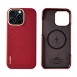 Genuine Leather MagSafe Case for iPhone 15 Pro / iPhone 15 Pro Max