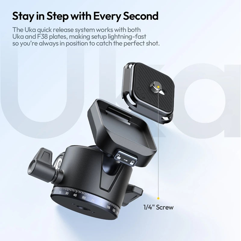 Ulanzi OMABRA II Tripod with Quick Release Plate