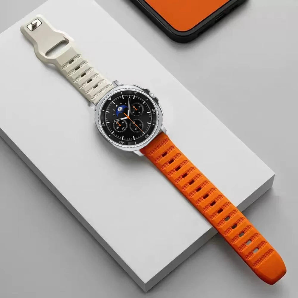 Soft Silicone Sport Strap for Samsung Galaxy Watch 8 / Galaxy Watch 8 Classic