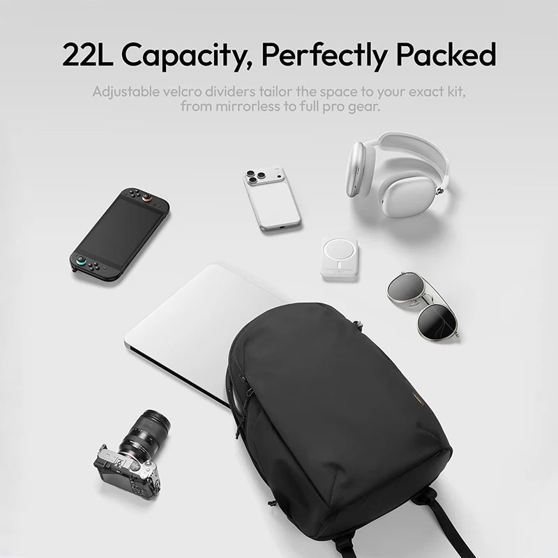 Ulanzi YY038 V2 22L Multi-Pocket Camera Travel Backpack