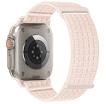 Breathable Woven Nylon Band with Hook-and-Loop Fastener for Apple Watch