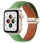 Premium Leather Bracelet Strap for Apple Watch