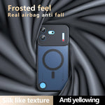 Shockproof Matte PC+TPU Case with Four-Corner Airbag Protection for Nothing Phone (4b)