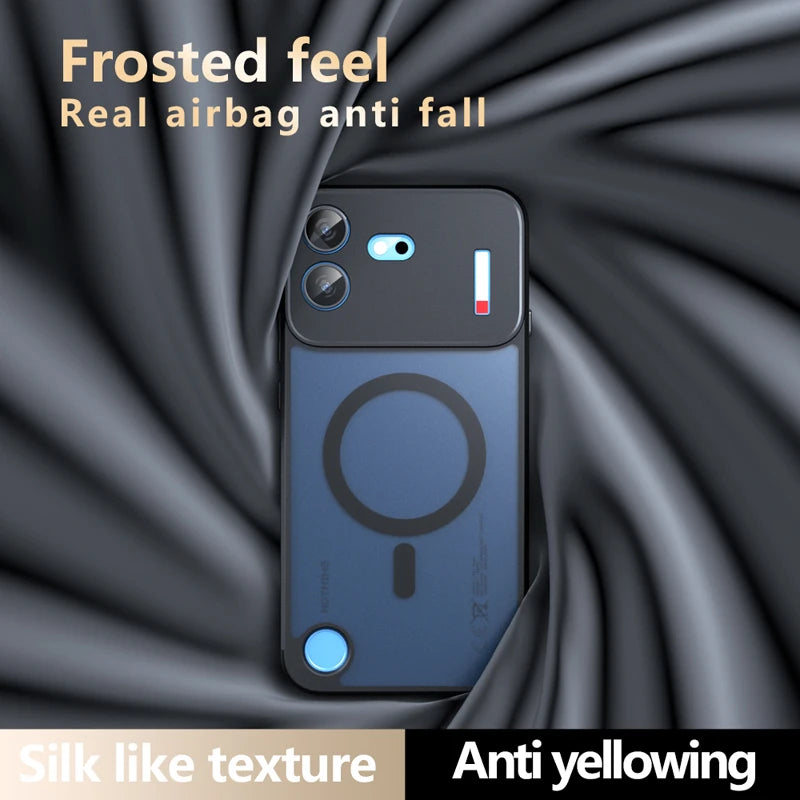 Shockproof Matte PC+TPU Case with Four-Corner Airbag Protection for Nothing Phone (4b)