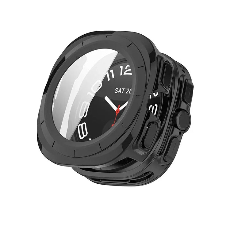 PC Case with Tempered Glass Screen Protector  Samsung Galaxy Watch Ultra and Samsung Galaxy Watch Ultra (2025)