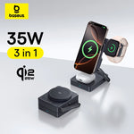 Baseus PicoGo AF21 Qi2.2 25W Magnetic Wireless Charging Station