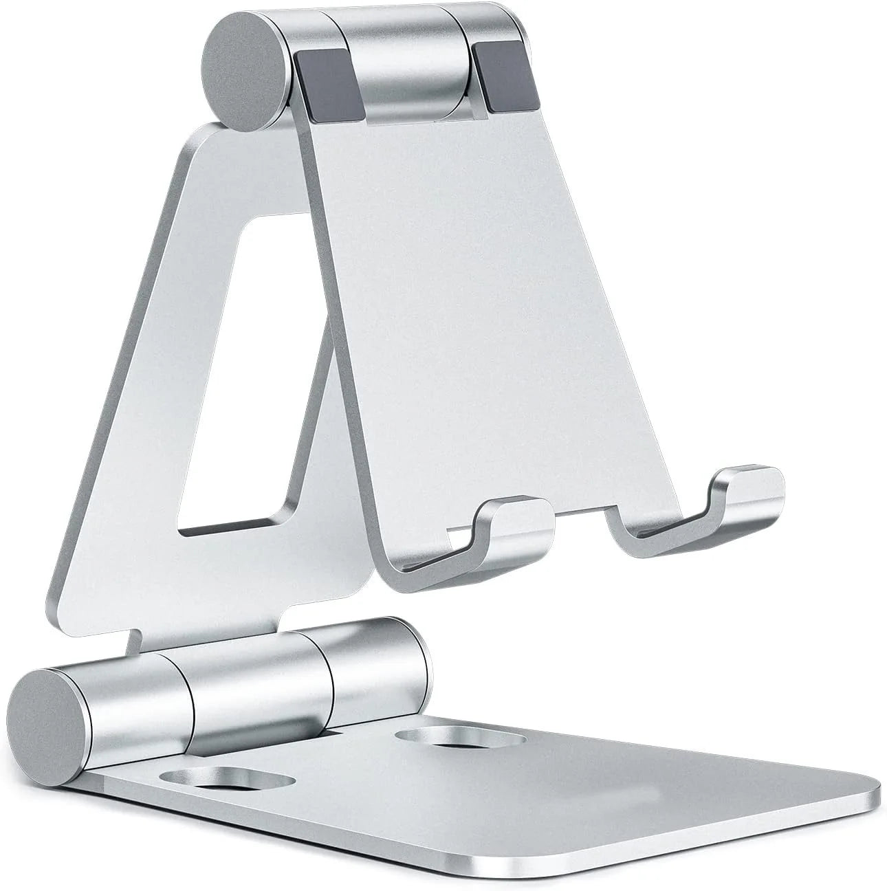 Universal Foldable Phone Stand with Dual Folding Design