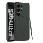 Luxury PU Leather Magnetic Case with Lens Protection for Samsung Galaxy S26 Ultra