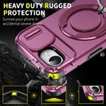 Shockproof TPU Case with Sliding Lens Cover for iPhone 17e