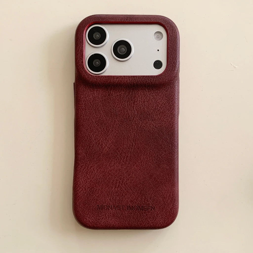 Shockproof Suede-Like Fabric Case with Raised Camera Protection for iPhone 17 Series