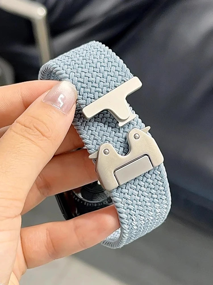 Breathable Braided Nylon Sport Band for Apple Watch