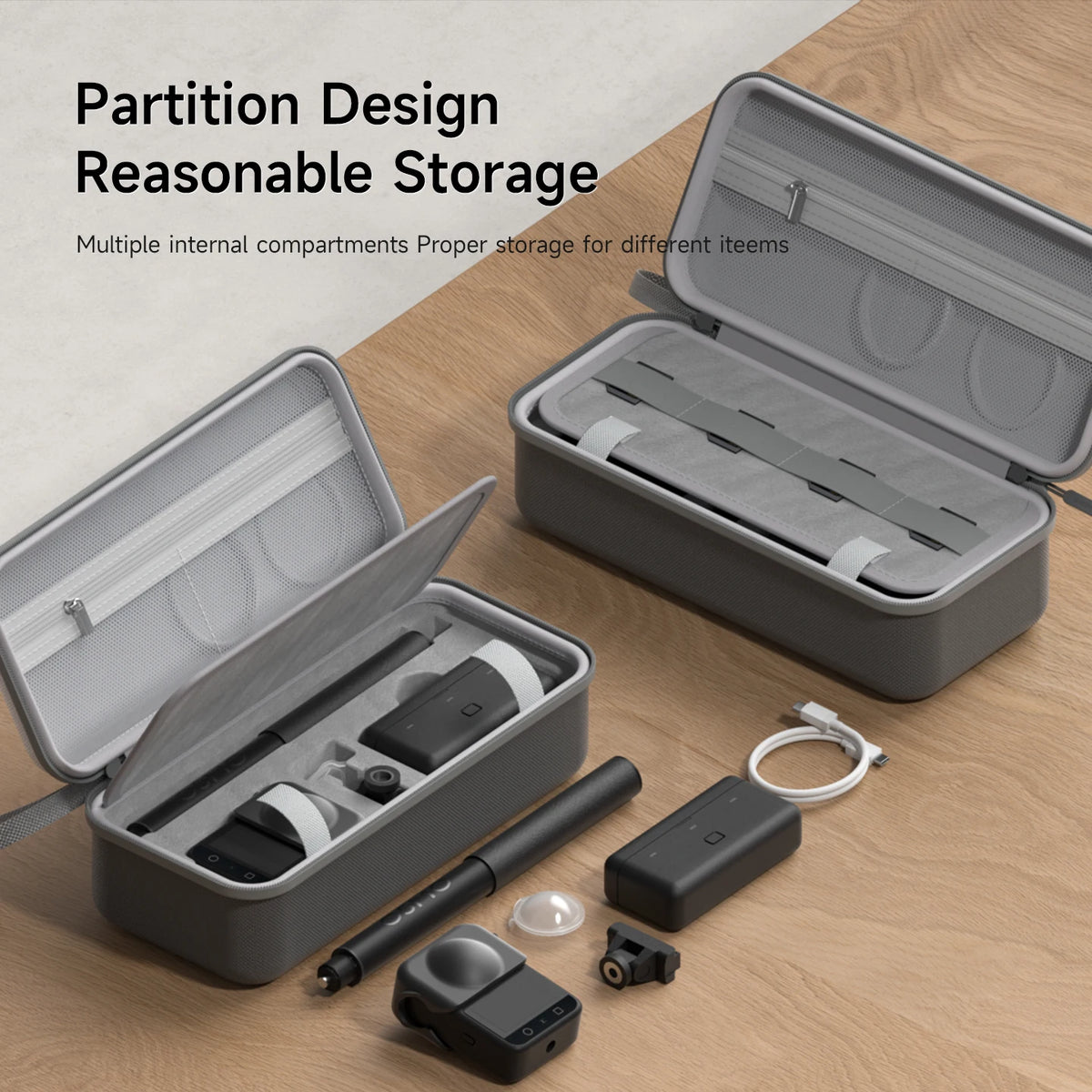 Hard-Shell EVA Carrying Case for DJI Osmo 360