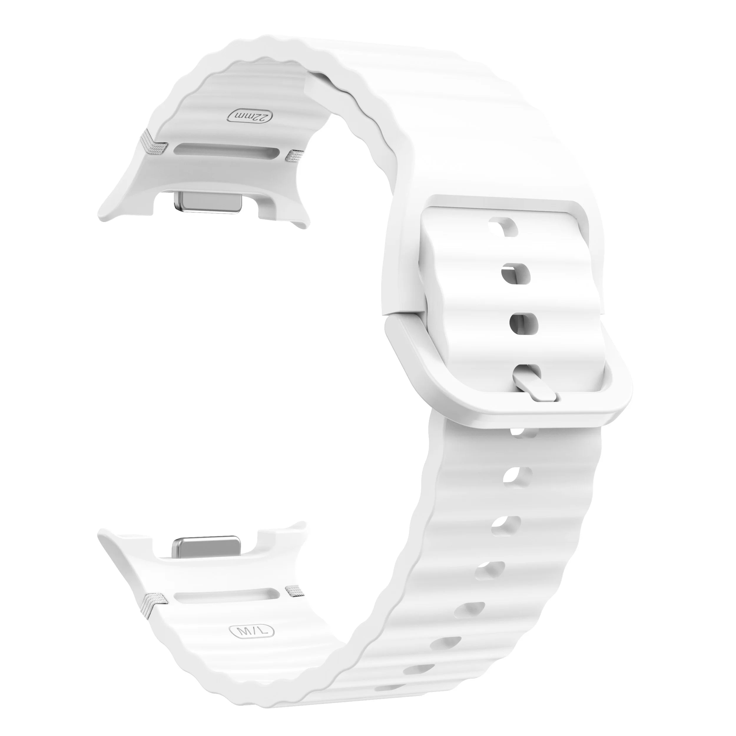 Durable Silicone Rubber Bracelet for Samsung Galaxy Watch 8 & Galaxy Watch 8 Classic