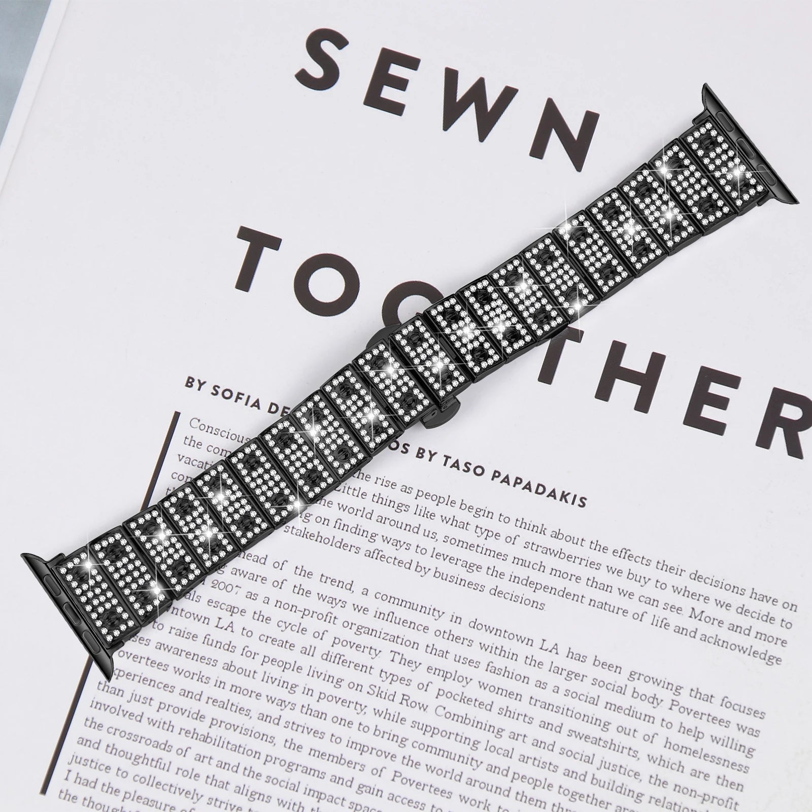 Sparkling Diamond Glitter Strap for Apple Watch