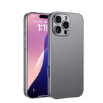 Premium Frosted Matte Lens Protective Case for iPhone 16 Series