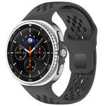 Breathable Silicone Sport Band for Samsung Galaxy Watch 8 & Galaxy Watch 8 Classic