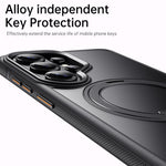Samsung Galaxy S26 Series Magnetic Case with 360° Rotating Ring Kickstand