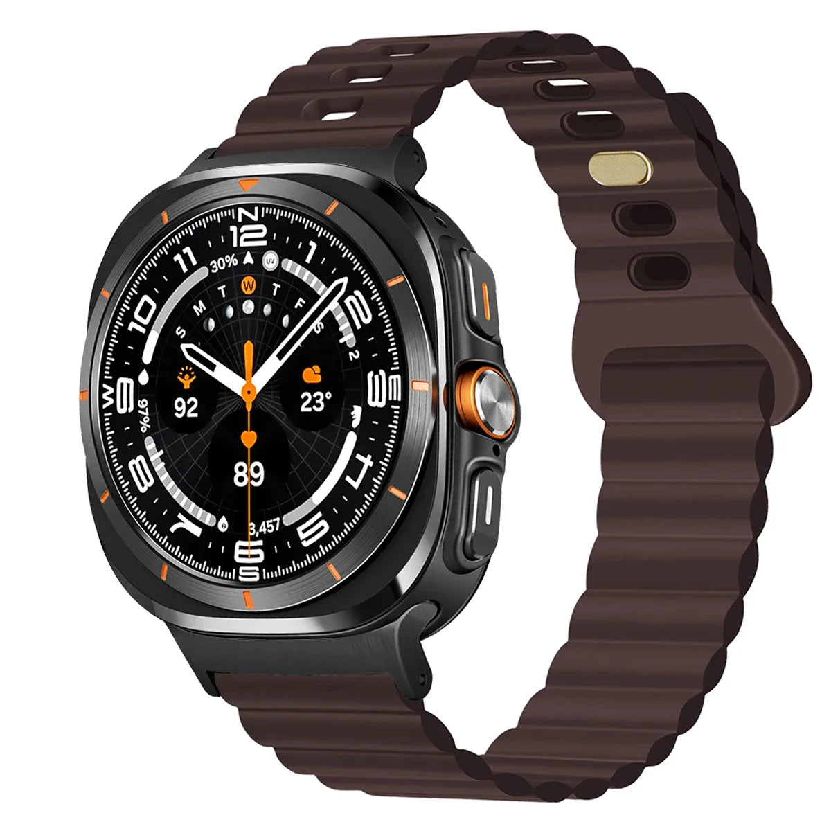 Durable No Gaps Silicone Sport Band for Samsung Galaxy Watch Ultra