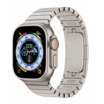 Adjustable Stainless Steel Link Bracelet for Apple Watch