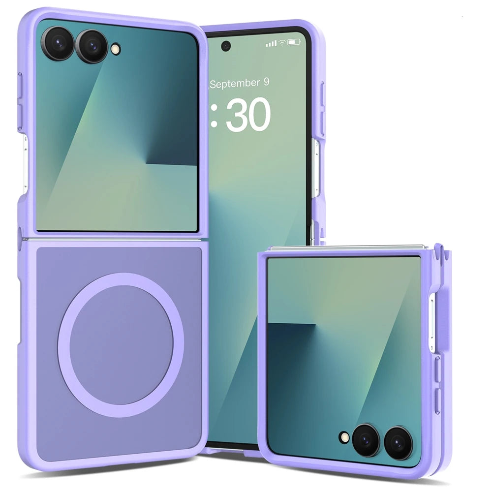 Premium Translucent Magnetic Case for Samsung Galaxy Z Flip 8