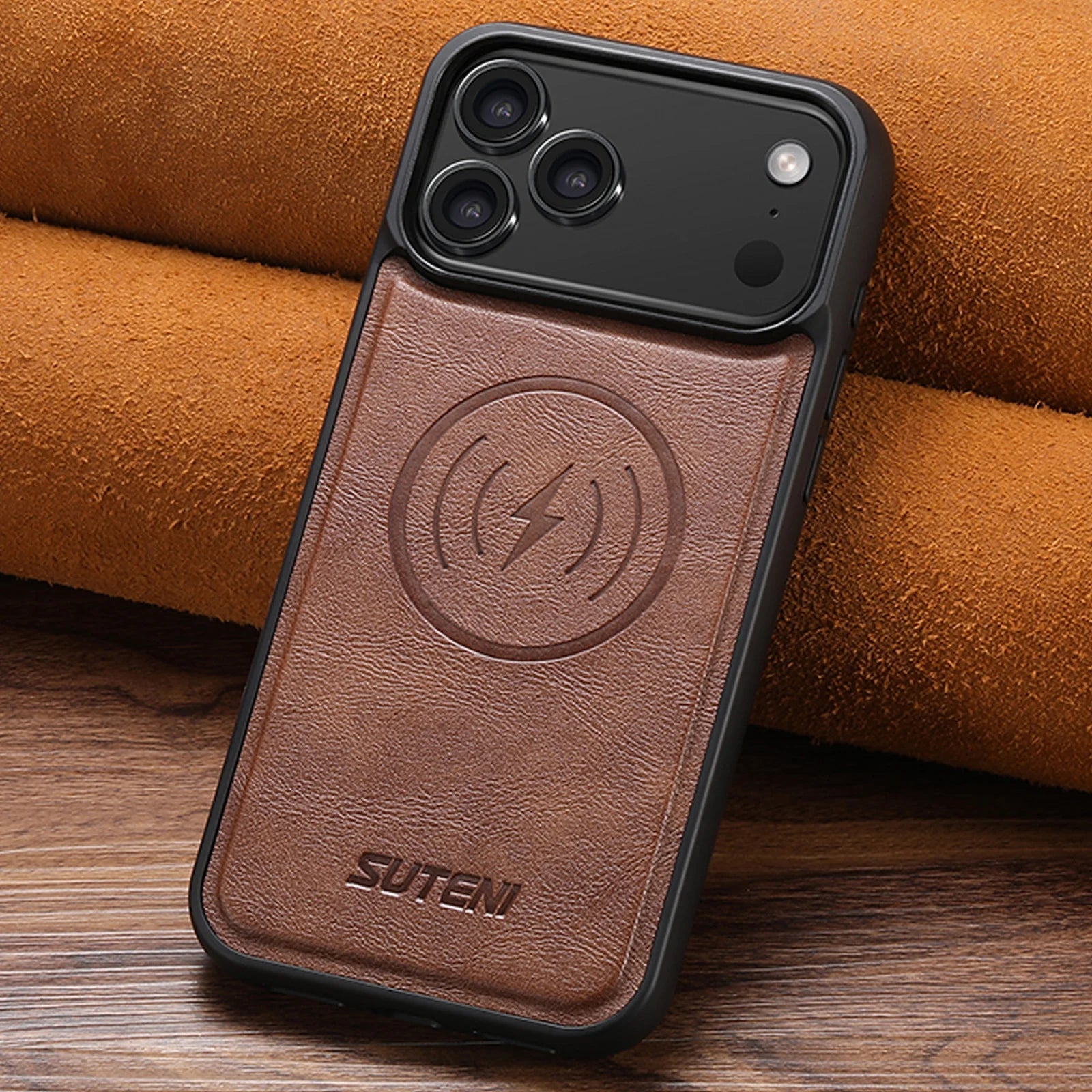 Premium Leather MagSafe Case for iPhone 17 Series