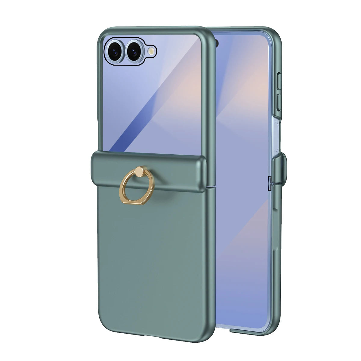 Elegant Matte Plating Shockproof Case for Samsung Galaxy Z Flip 7