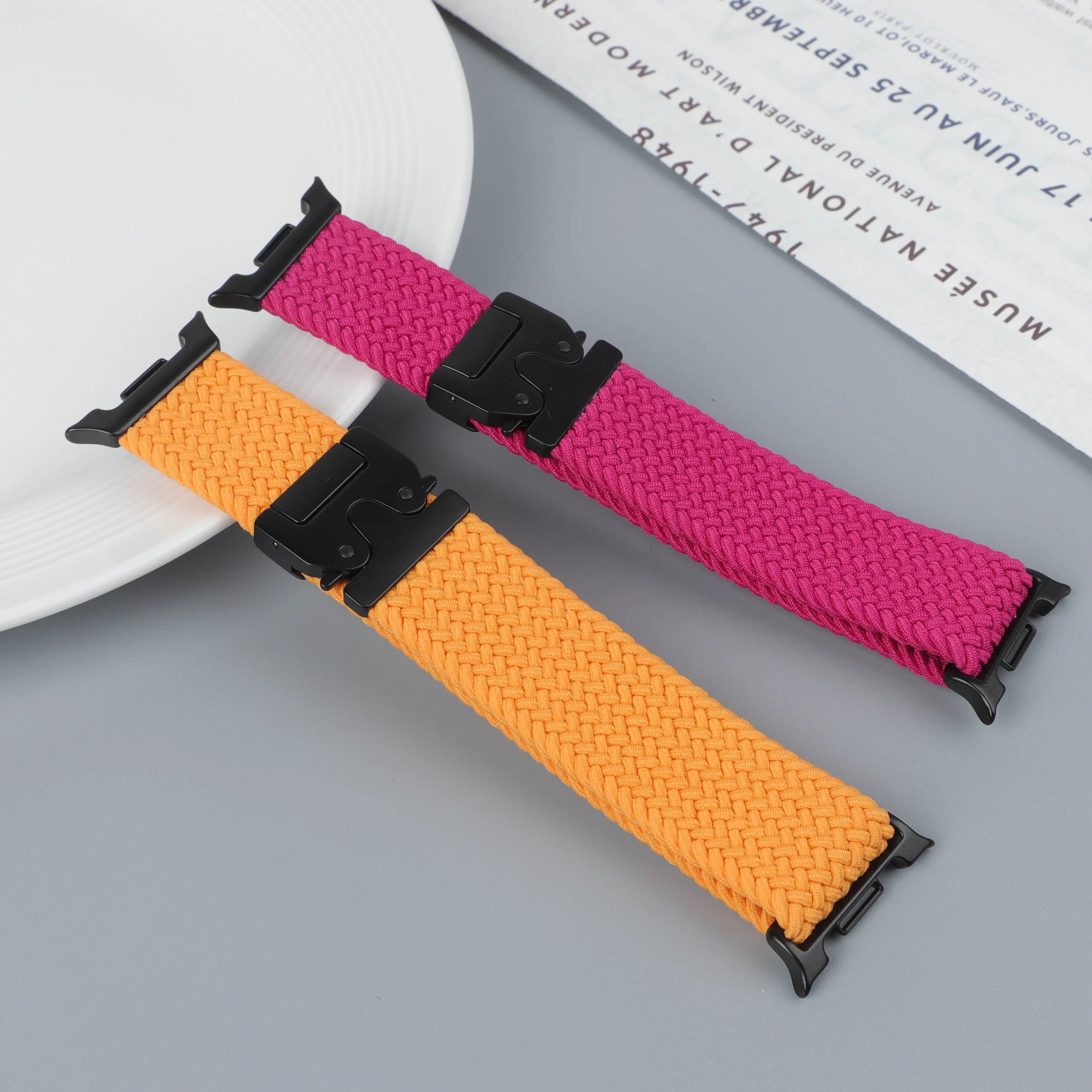 Parachute Braided Nylon Band for Samsung Galaxy Watch 8 / Galaxy Watch 8 Classic