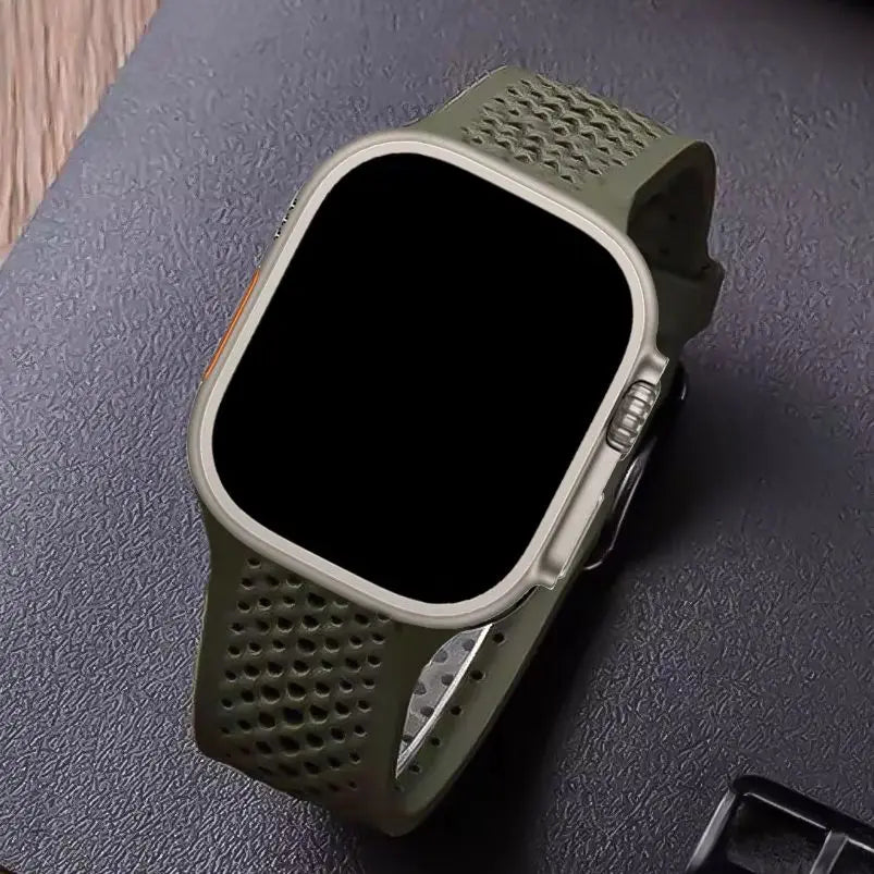 Durable Silicone Strap for Apple Watch