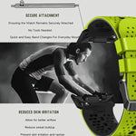 Breathable Two-Tone Silicone Sport Strap for Samsung Galaxy Watch 8 & Galaxy Watch 8 Classic