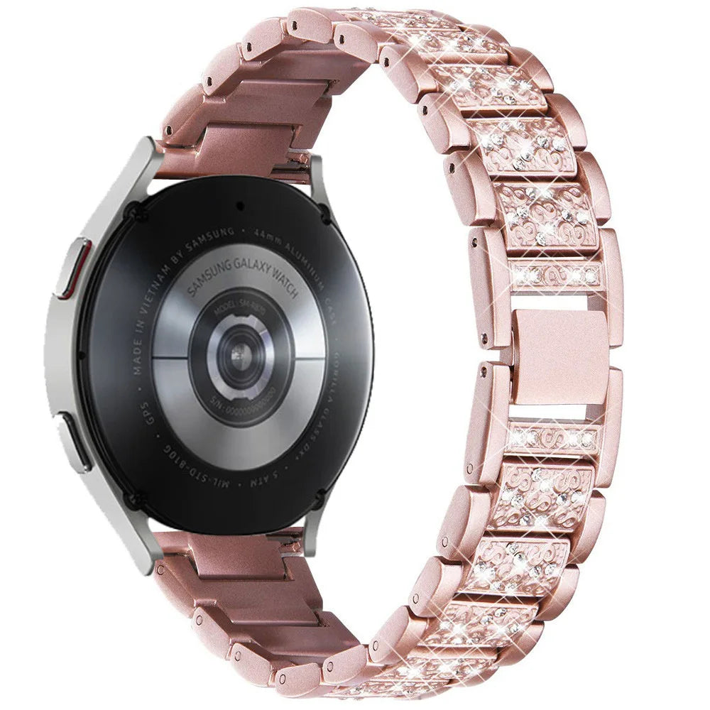 Women Diamond Band Stainless Steel Bracelet For OPPO Watch  X2