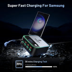 Asometech 100W 8-Port GaN USB-C Charging Station