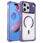iPhone 17 Series Transparent MagSafe Shockproof Case