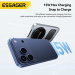 Essager 15W 3-in-1 Magnetic Wireless Charging Station With Foldable Stand