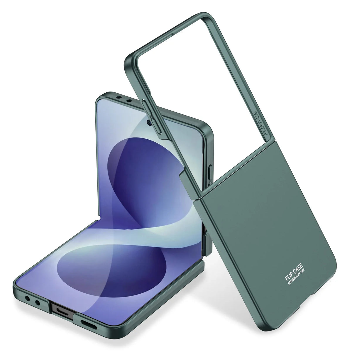 Shockproof Hard Shell Folding Flip Case for Samsung Galaxy Z Flip 8