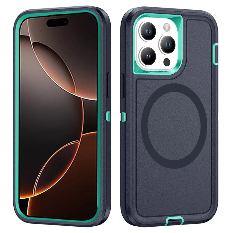 Military-Grade Armor MagSafe Case for iPhone 16 Series