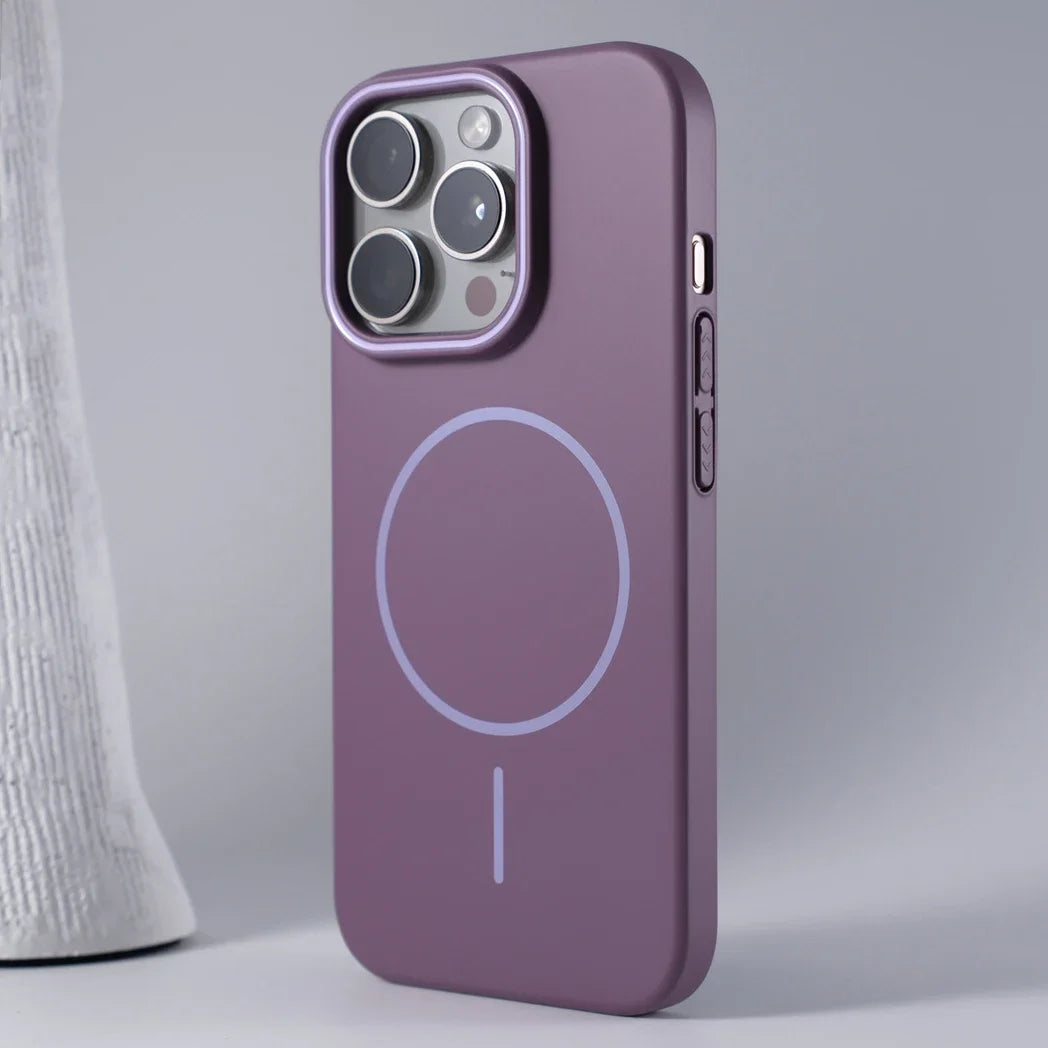 Protective Matte Hard PC Ultra-Thin MagSafe Case for iPhone 15 Series