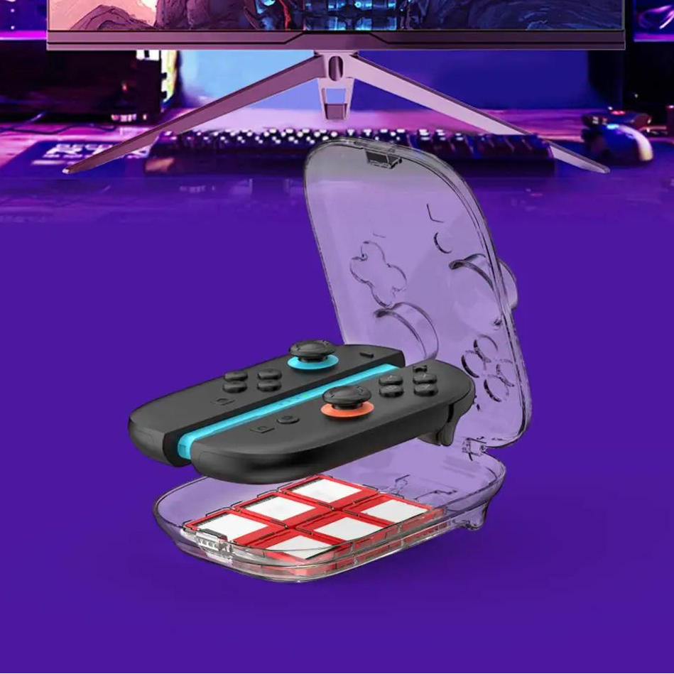 Transparent Magnetic Protective Case for Nintendo Switch 2 Joy-Con