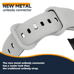 Two-Tone Silicone Strap for Apple Watch