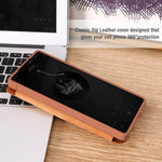 Protective Sliding Camera Leather Flip Case for Samsung Galaxy S25 Series