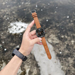 Premium Leather Sport Strap for Samsung Galaxy Watch 8 and Galaxy Watch 8 Classic