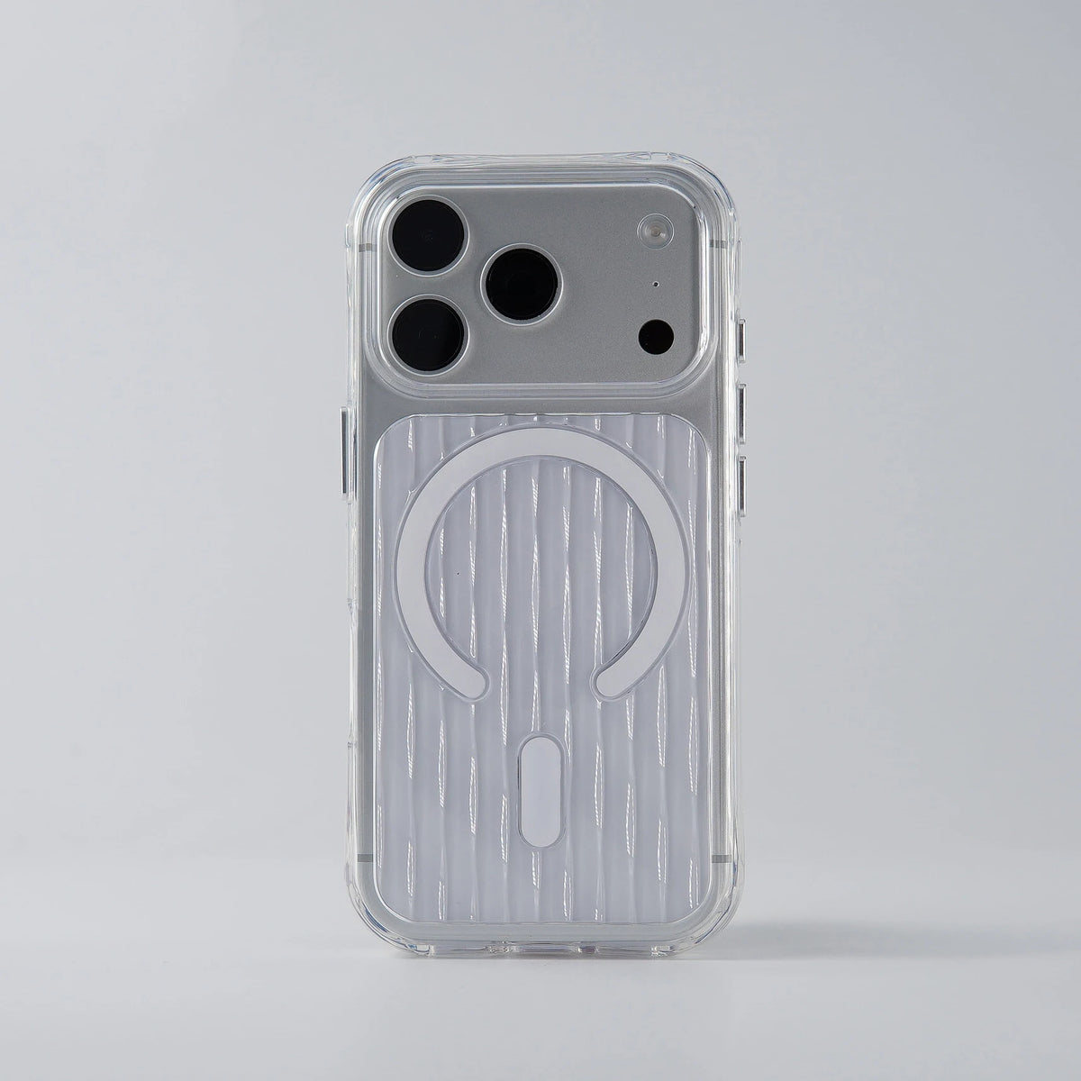 Clear MagSafe Case with Raised Lens Ring for iPhone 17 Series