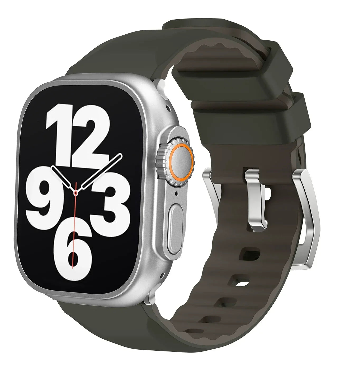 Dual Color Silicone Strap for Apple Watch