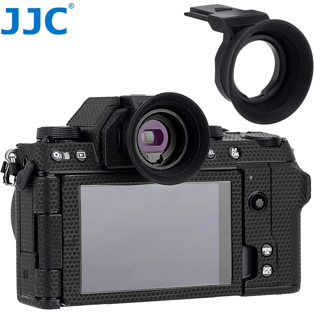 JJC Soft Silicone Camera Viewfinder Eyecup / Eyeshade for Fujifilm Cameras