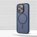 Shockproof Matte Translucent MagSafe Case for iPhone 16 Series