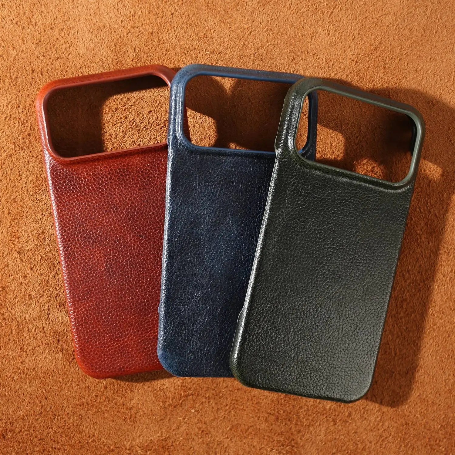 Vintage Genuine Leather Case for iPhone 17 Series