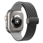 Carbon Fiber Pattern Magnetic Strap for Apple Watch