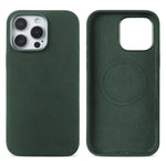 Luxury Full-Wrapped Alcantara MagSafe Case for iPhone 16 Series