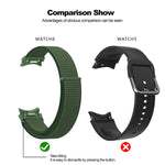 Breathable Nylon No-Gap Sport Band for Samsung Galaxy Watch 6 & Galaxy Watch 6 Classic