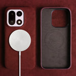 Premium Suede Magnetic Case for OnePlus 15